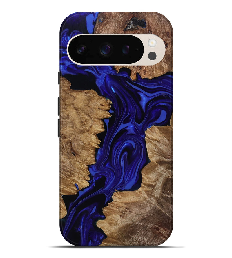 Pixel 10 Pro XL Wood Live Edge Phone Case - Eldon (Purple, 818031)