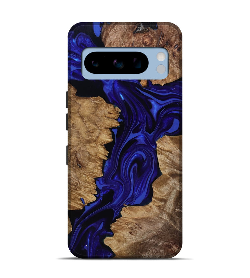 Pixel 8 Pro Wood Live Edge Phone Case - Eldon (Purple, 818031)