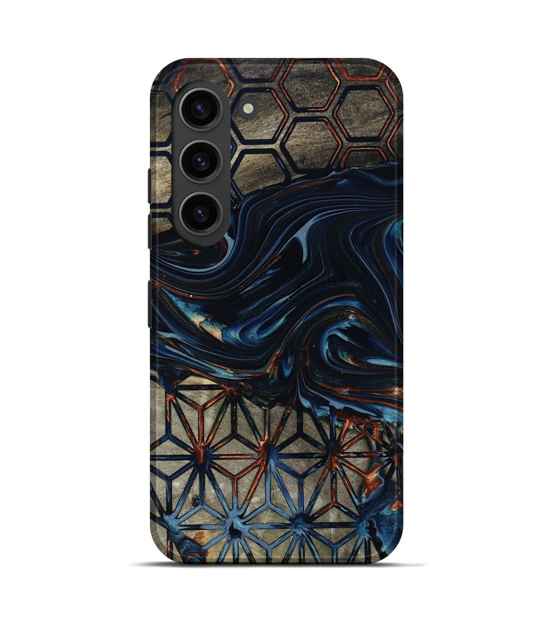Galaxy S23 Wood Live Edge Phone Case - Carlie (Pattern, 818033)