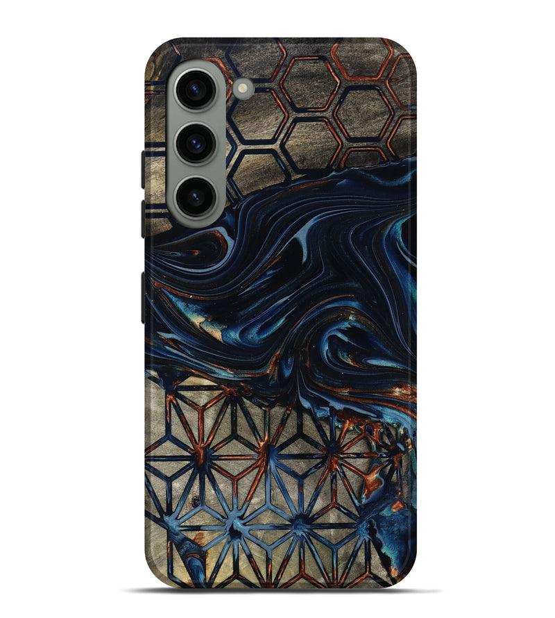 Galaxy S23 Plus Wood Live Edge Phone Case - Carlie (Pattern, 818033)