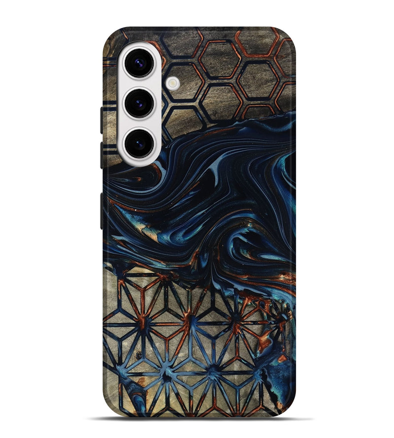 Galaxy S25 Plus Wood Live Edge Phone Case - Carlie (Pattern, 818033)
