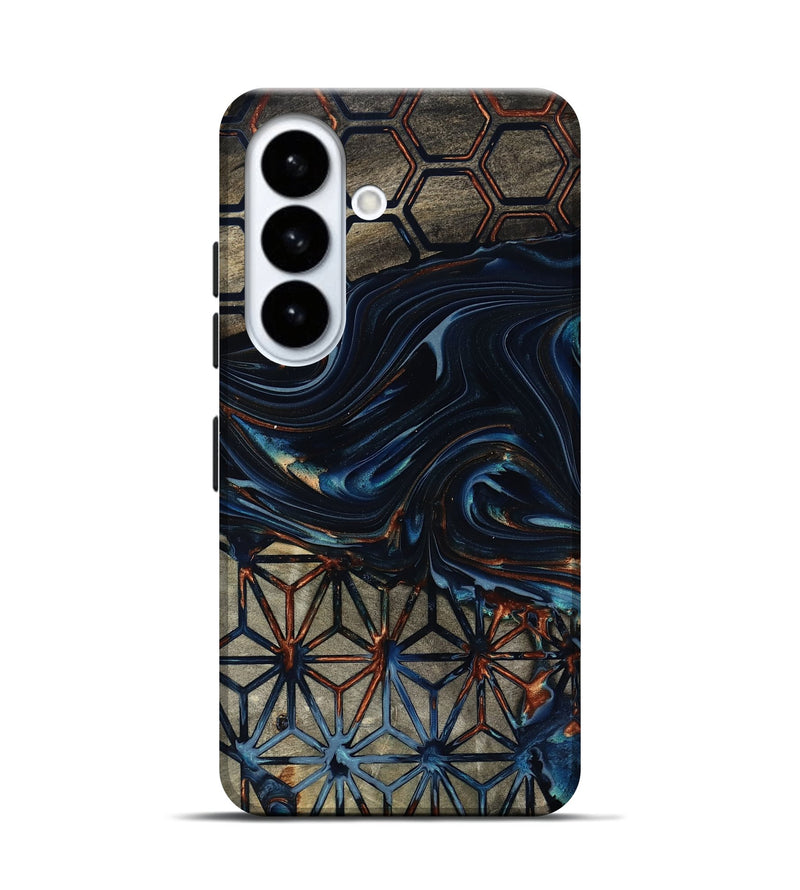 Galaxy S26 Wood Live Edge Phone Case - Carlie (Pattern, 818033)