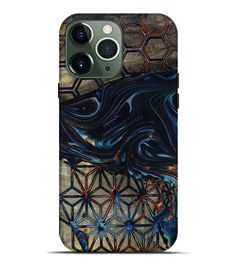 iPhone 13 Pro Max Wood Live Edge Phone Case - Carlie (Pattern, 818033)