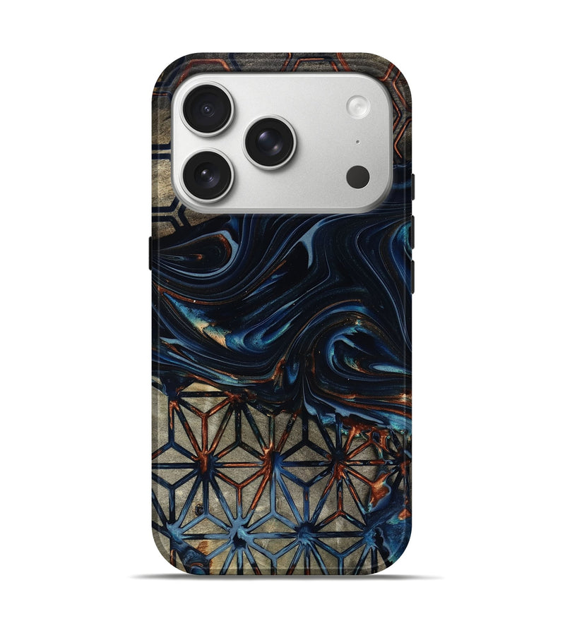 iPhone 17 Pro Wood Live Edge Phone Case - Carlie (Pattern, 818033)
