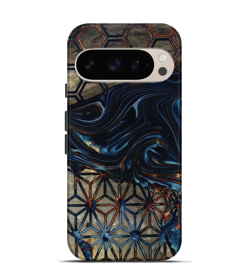 Pixel 10 Pro Wood Live Edge Phone Case - Carlie (Pattern, 818033)