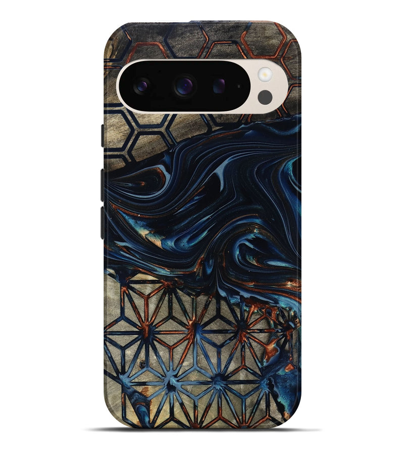 Pixel 9 Pro XL Wood Live Edge Phone Case - Carlie (Pattern, 818033)
