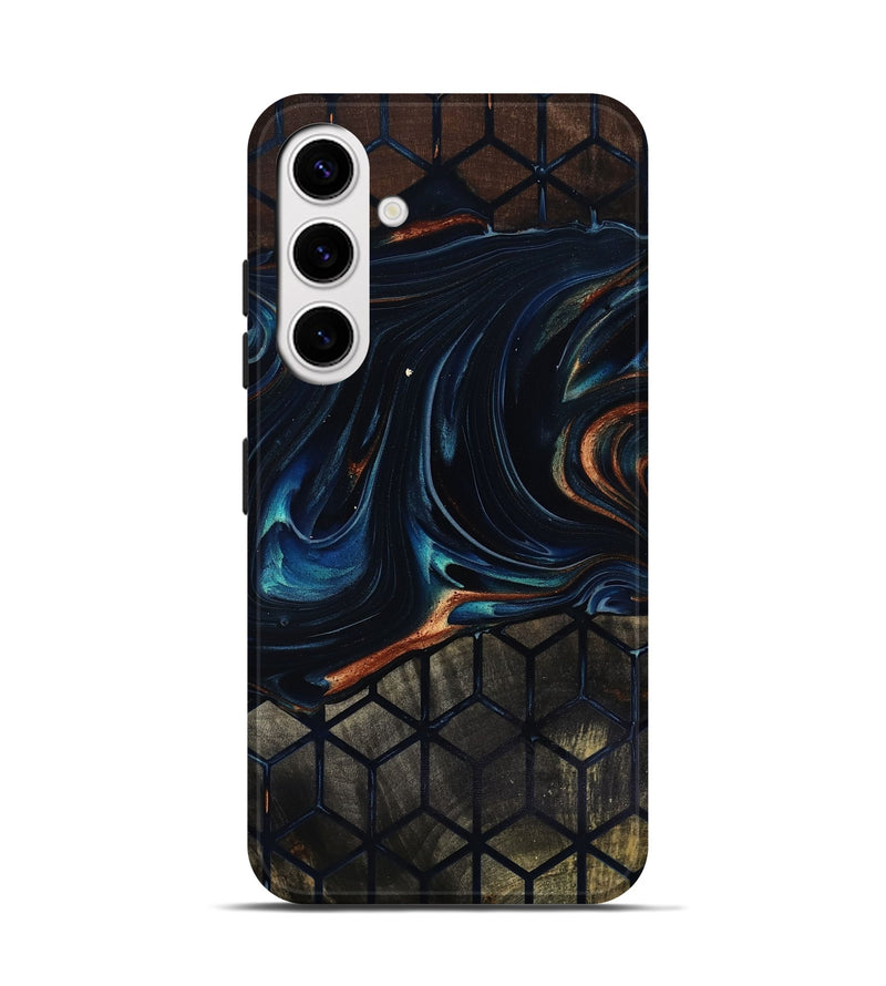 Galaxy S25 Wood Live Edge Phone Case - Jamey (Pattern, 818037)