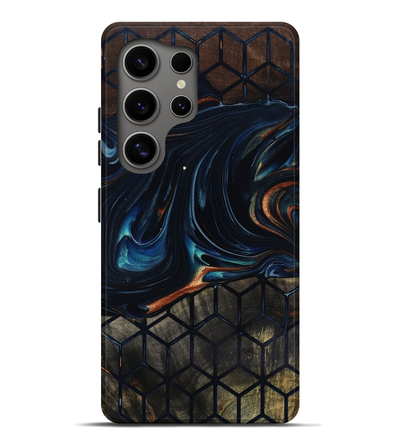 Galaxy S25 Ultra Wood Live Edge Phone Case - Jamey (Pattern, 818037)