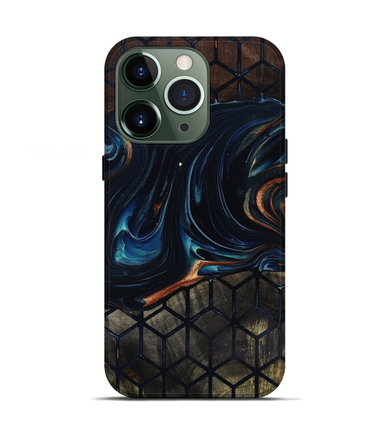 iPhone 13 Pro Wood Live Edge Phone Case - Jamey (Pattern, 818037)