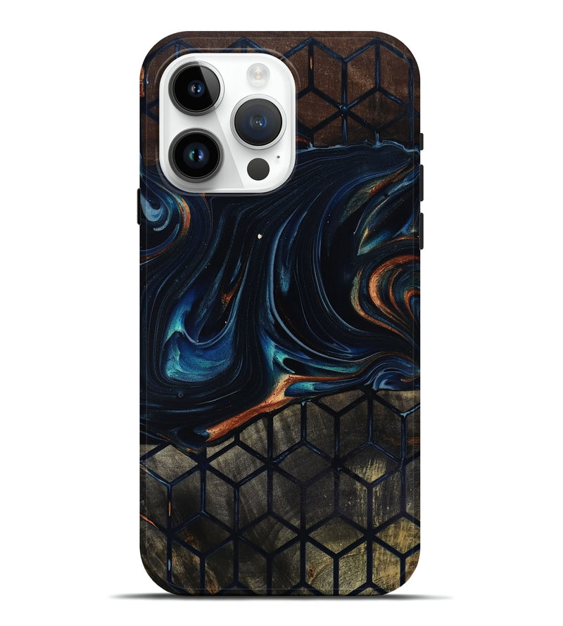 iPhone 15 Pro Max Wood Live Edge Phone Case - Jamey (Pattern, 818037)