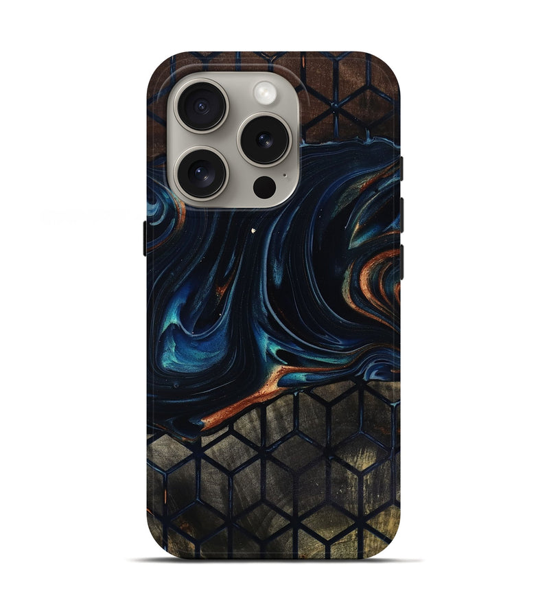 iPhone 16 Pro Wood Live Edge Phone Case - Jamey (Pattern, 818037)