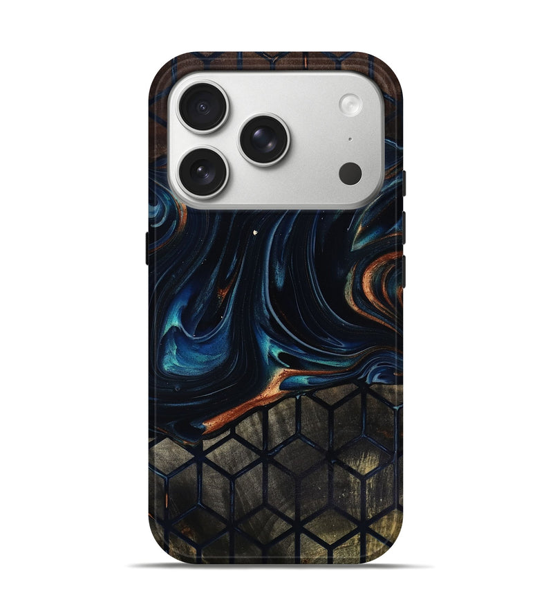 iPhone 17 Pro Wood Live Edge Phone Case - Jamey (Pattern, 818037)