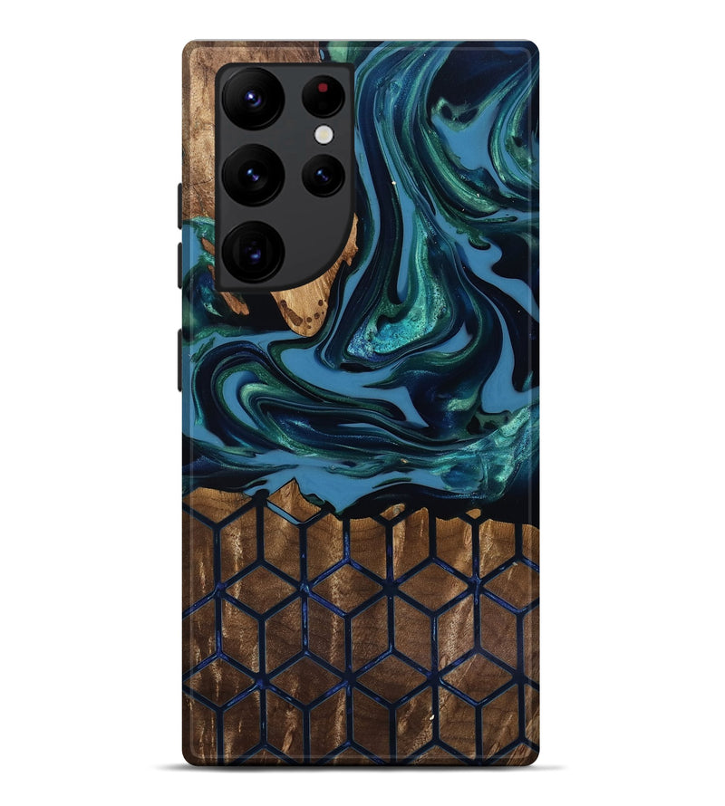 Galaxy S22 Ultra Wood Live Edge Phone Case - Westley (Pattern, 818039)