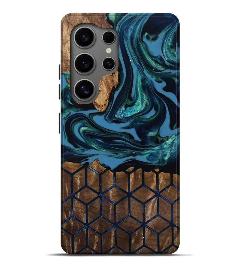 Galaxy S25 Ultra Wood Live Edge Phone Case - Westley (Pattern, 818039)