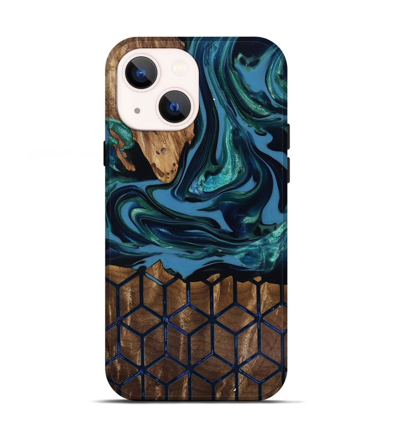 iPhone 13 Wood Live Edge Phone Case - Westley (Pattern, 818039)
