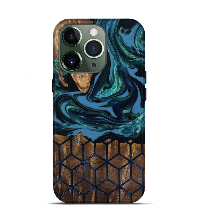 iPhone 13 Pro Wood Live Edge Phone Case - Westley (Pattern, 818039)