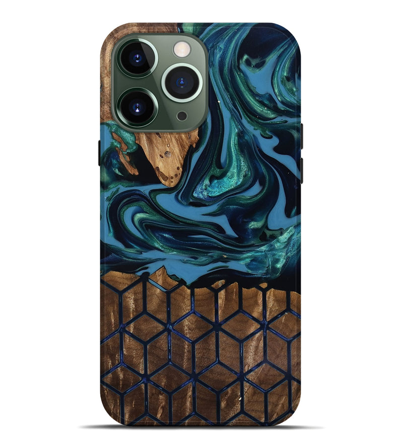 iPhone 13 Pro Max Wood Live Edge Phone Case - Westley (Pattern, 818039)