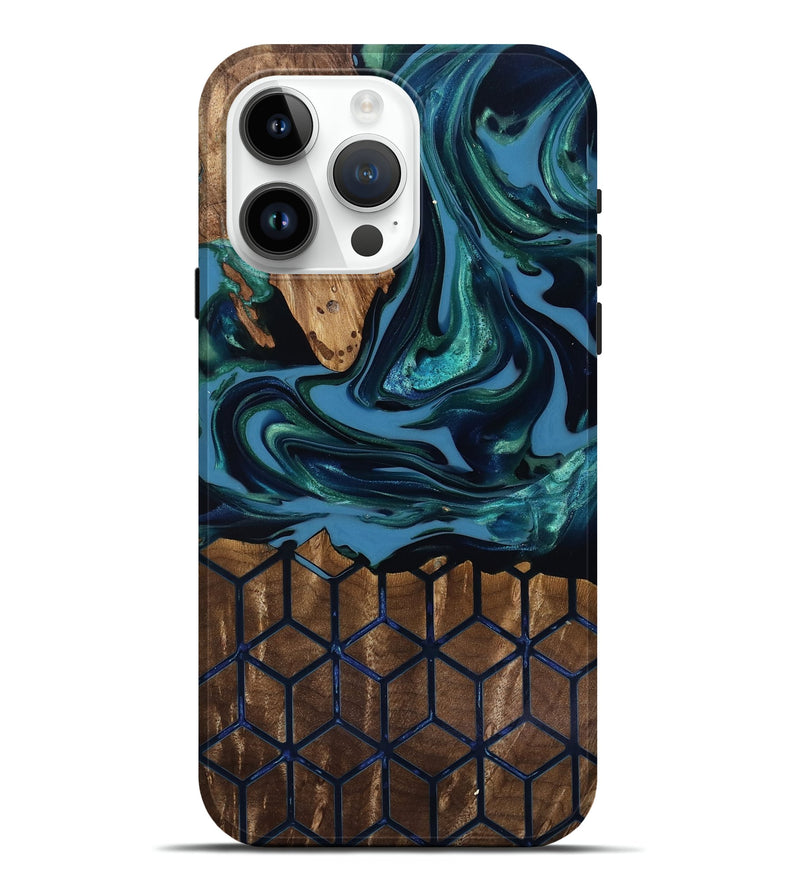 iPhone 15 Pro Max Wood Live Edge Phone Case - Westley (Pattern, 818039)