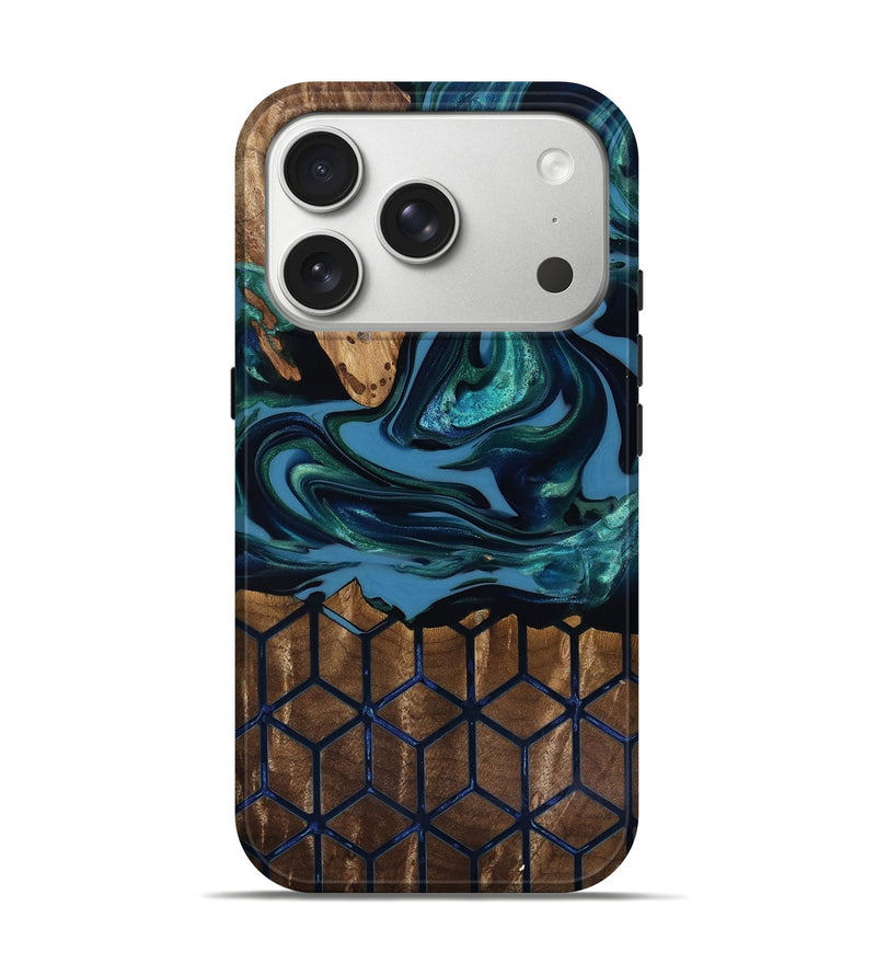 iPhone 17 Pro Wood Live Edge Phone Case - Westley (Pattern, 818039)
