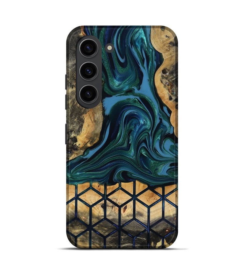 Galaxy S23 Wood Live Edge Phone Case - Nona (Pattern, 818040)