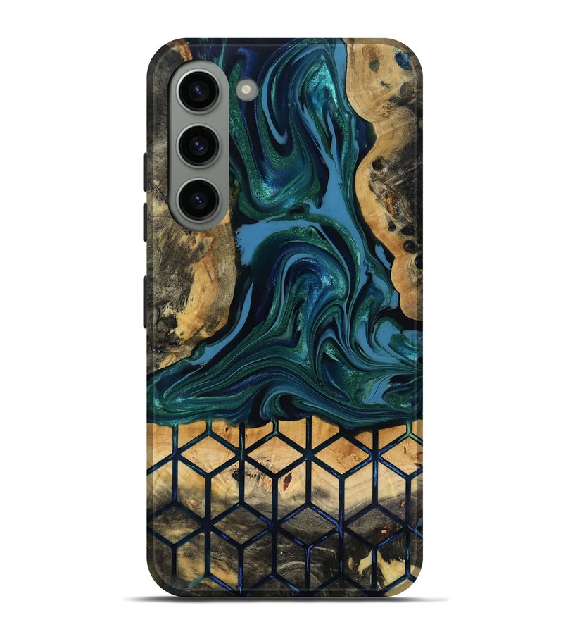Galaxy S23 Plus Wood Live Edge Phone Case - Nona (Pattern, 818040)