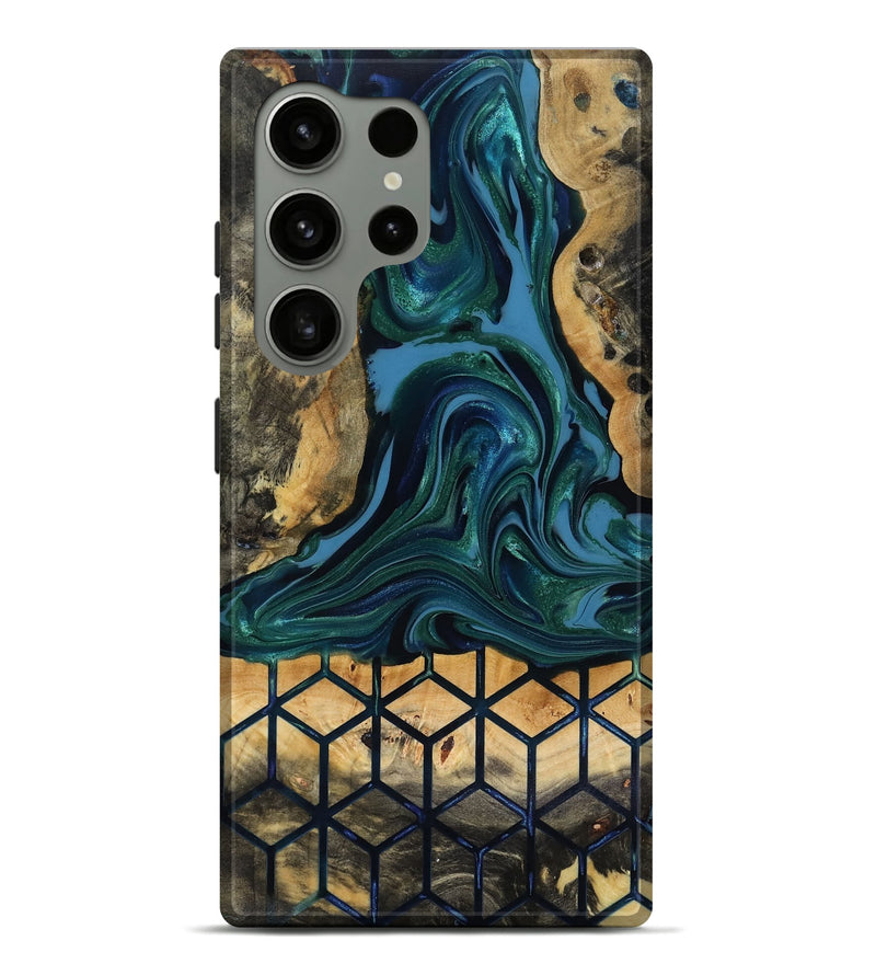 Galaxy S24 Ultra Wood Live Edge Phone Case - Nona (Pattern, 818040)