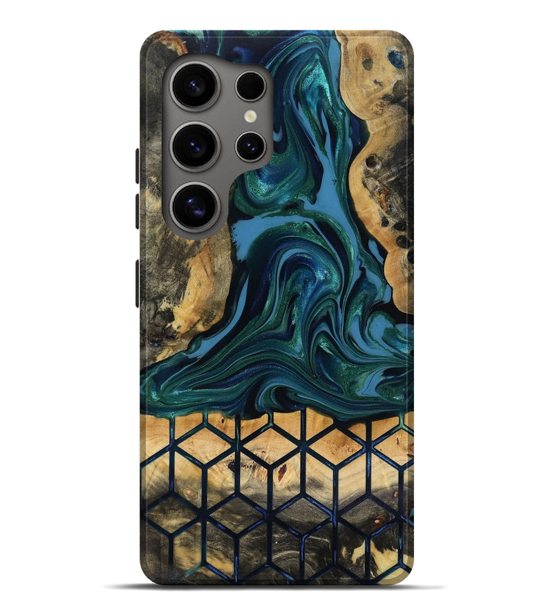 Galaxy S25 Ultra Wood Live Edge Phone Case - Nona (Pattern, 818040)