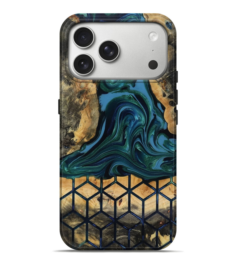 iPhone 17 Pro Max Wood Live Edge Phone Case - Nona (Pattern, 818040)