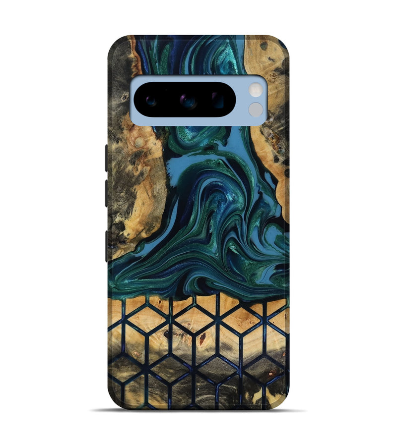 Pixel 8 Pro Wood Live Edge Phone Case - Nona (Pattern, 818040)