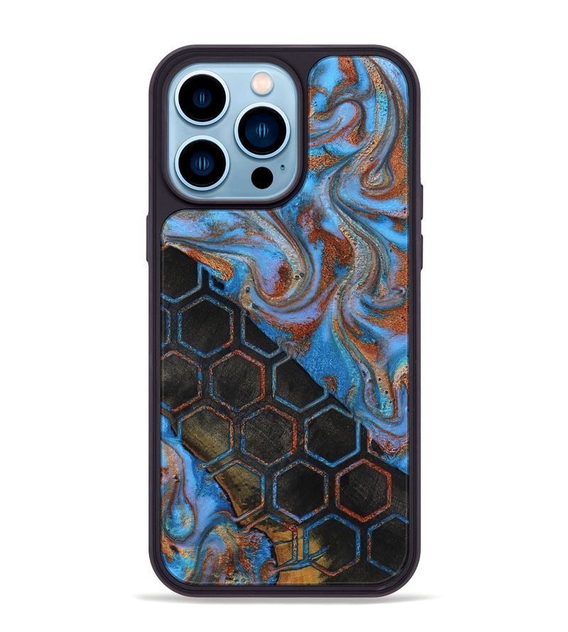 iPhone 14 Pro Max Wood Phone Case - Adele (Pattern, 818041)