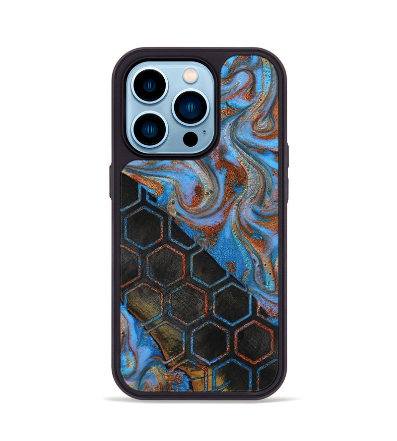 iPhone 14 Pro Wood Phone Case - Adele (Pattern, 818041)
