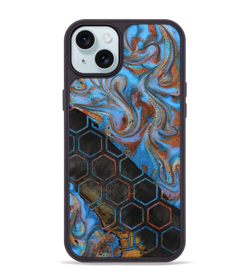 iPhone 15 Plus Wood Phone Case - Adele (Pattern, 818041)