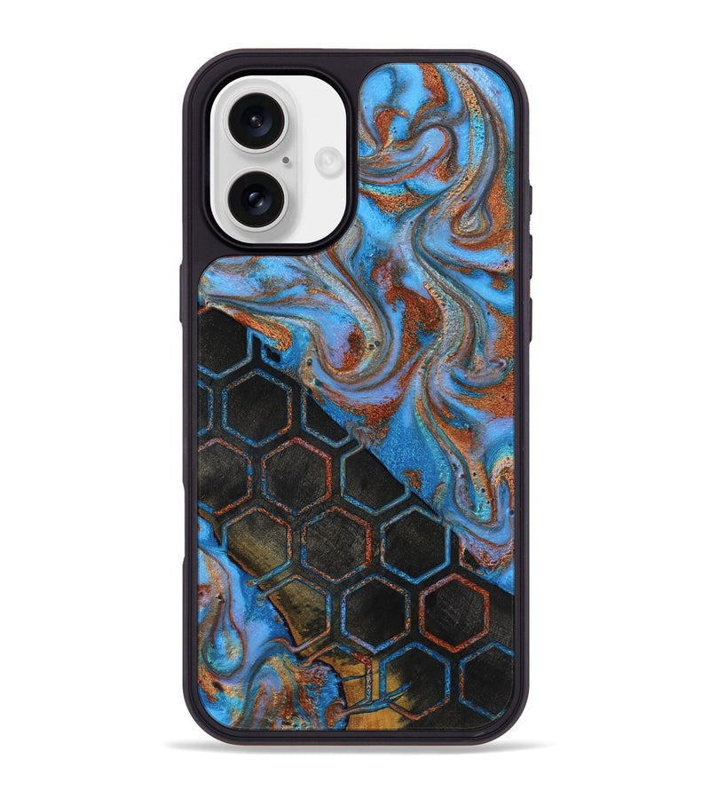 iPhone 16 Plus Wood Phone Case - Adele (Pattern, 818041)