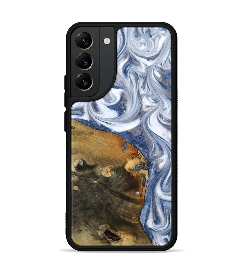 Galaxy S22 Plus Wood Phone Case - Dario (Blue, 818047)