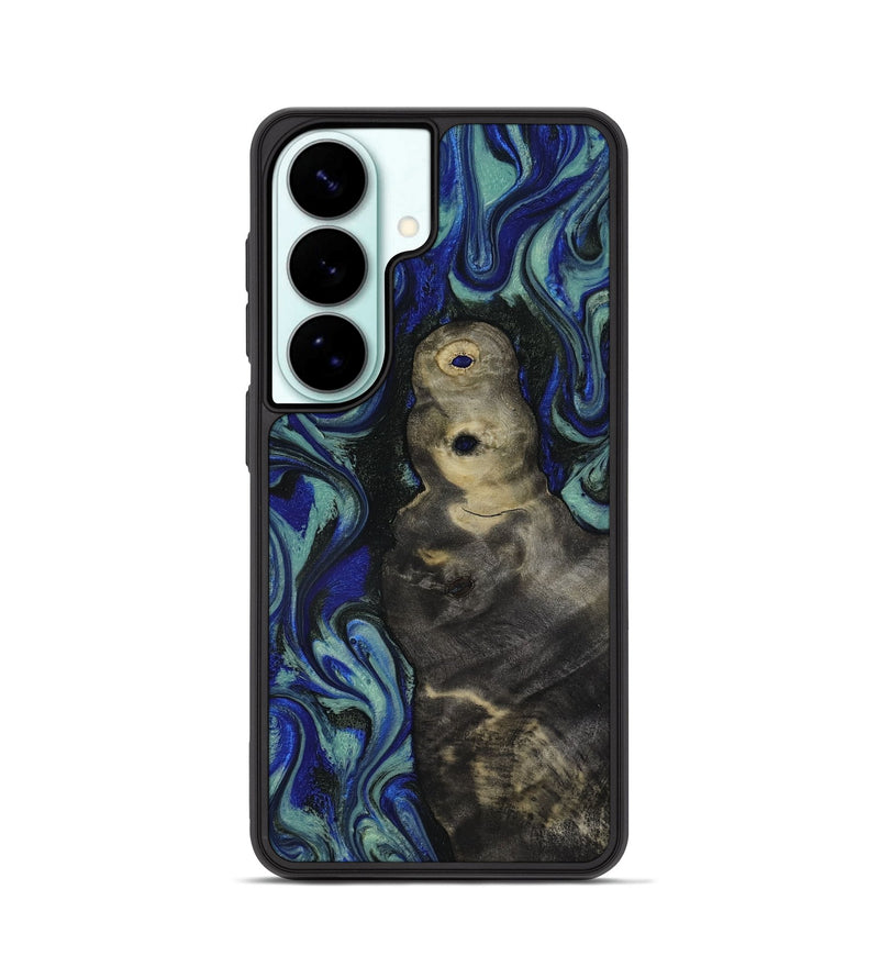 Galaxy S26 Wood Phone Case - Alaiya (Blue, 818050)