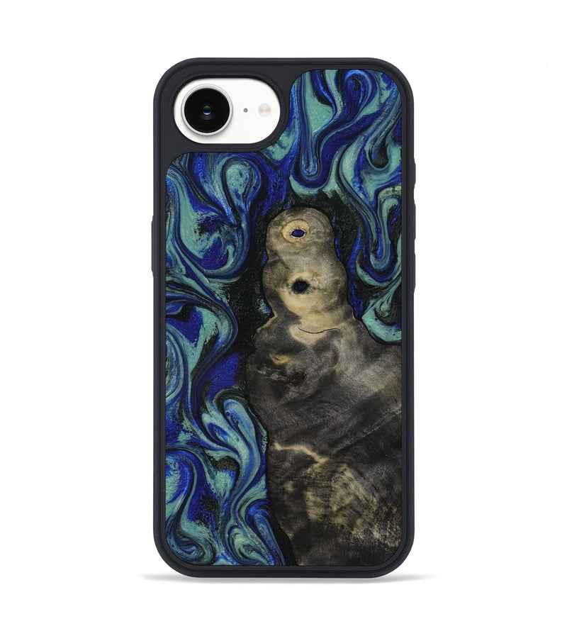 iPhone 16e Wood Phone Case - Alaiya (Blue, 818050)