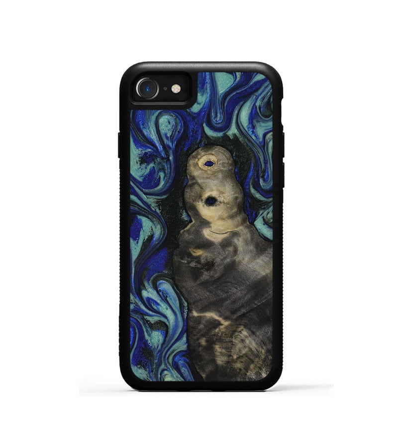 iPhone SE Wood Phone Case - Alaiya (Blue, 818050)