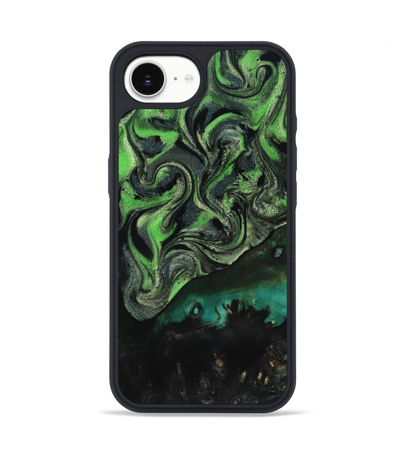 iPhone 17e Wood Phone Case - Kayli (Green, 818051)