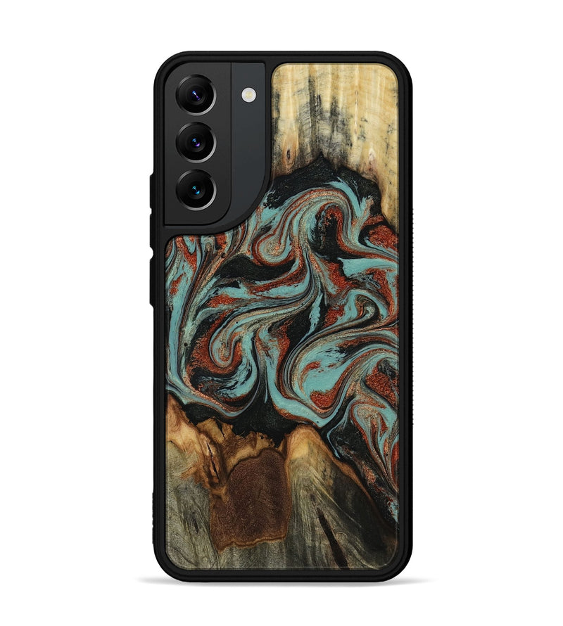 Galaxy S22 Plus Wood Phone Case - Tim (Green, 818052)