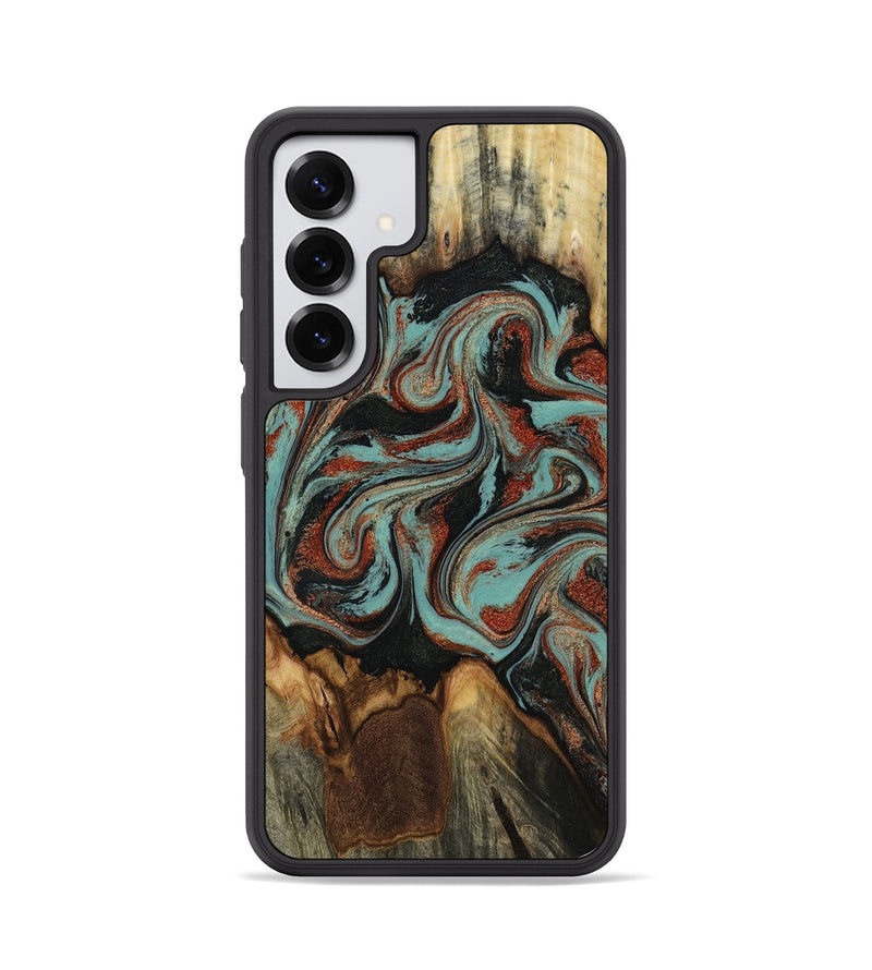 Galaxy S25 Wood Phone Case - Tim (Green, 818052)