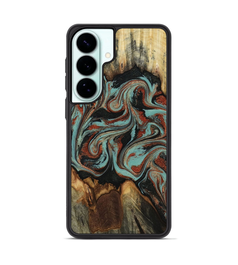Galaxy S26 Plus Wood Phone Case - Tim (Green, 818052)