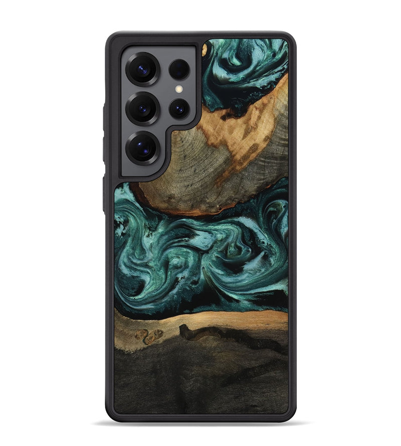 Galaxy S25 Ultra Wood Phone Case - Mike (Green, 818053)