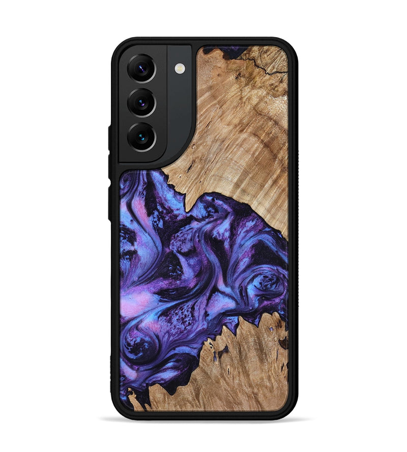 Galaxy S22 Plus Wood Phone Case - Jair (Purple, 818055)