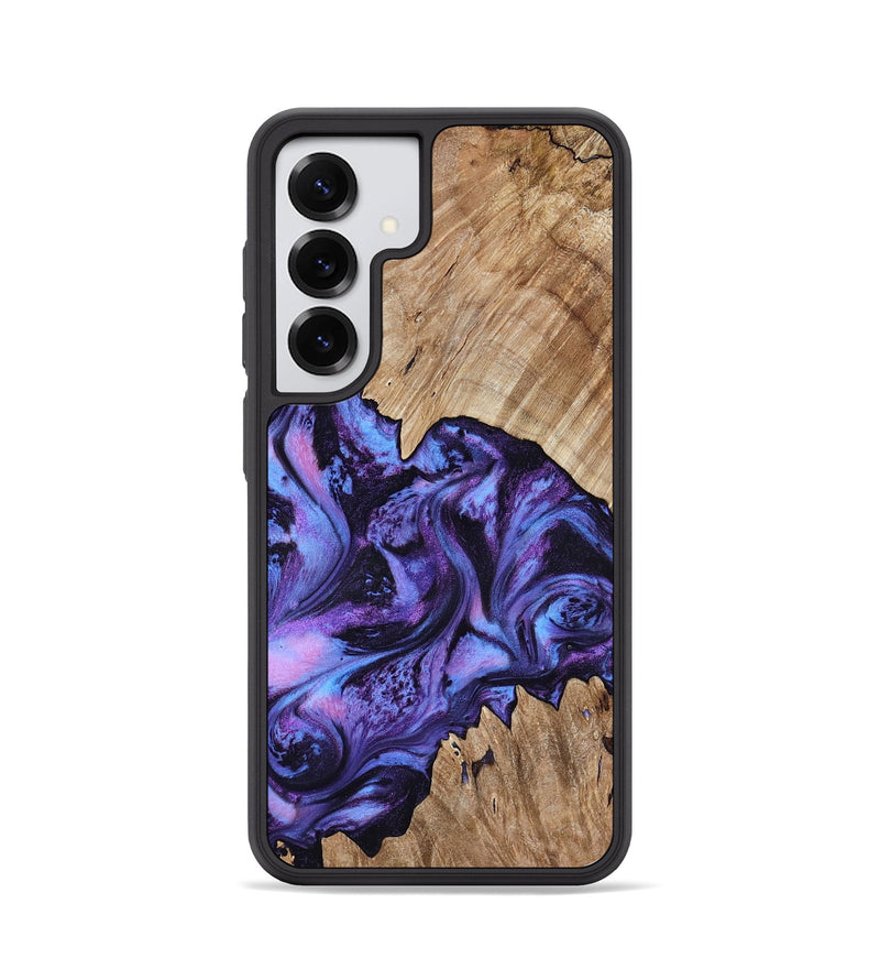 Galaxy S25 Wood Phone Case - Jair (Purple, 818055)