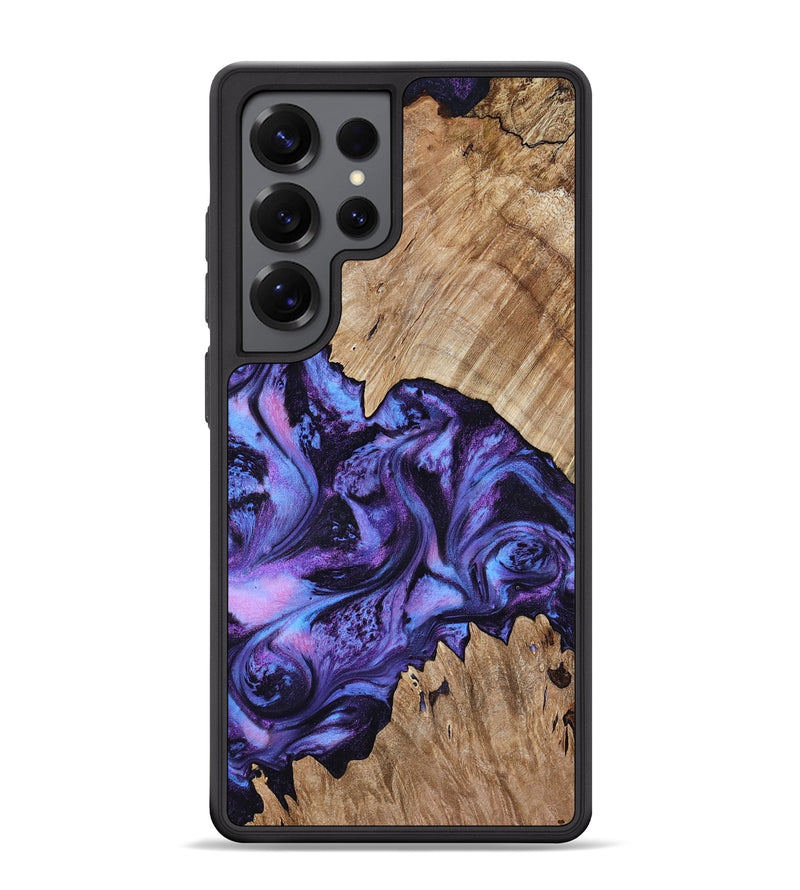 Galaxy S25 Ultra Wood Phone Case - Jair (Purple, 818055)