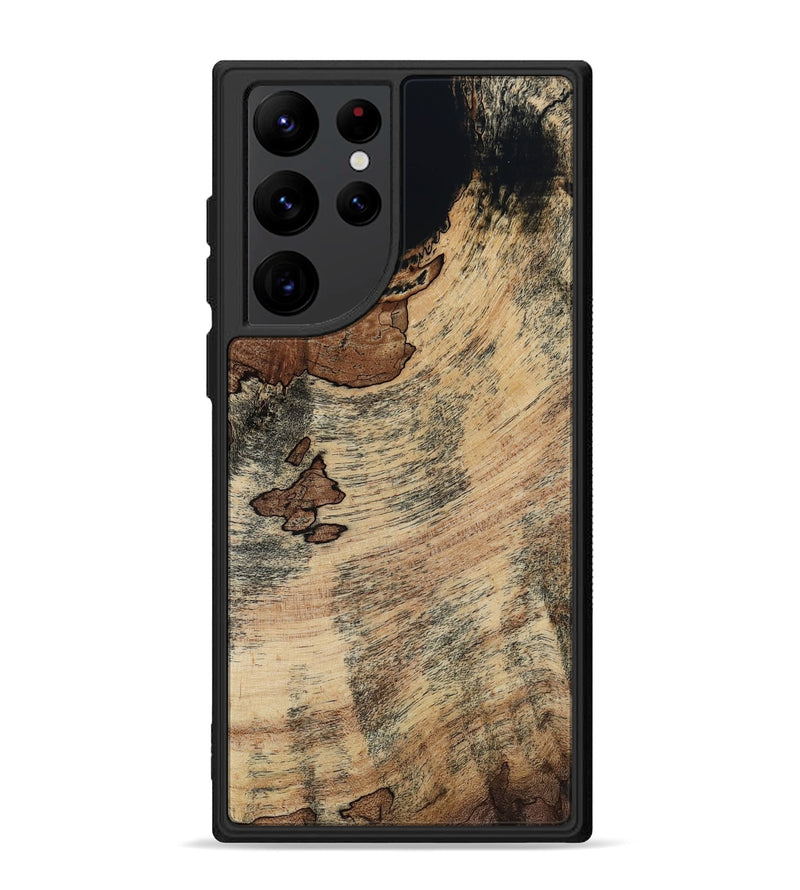 Galaxy S22 Ultra Wood Phone Case - Elina (Wood Burl, 818058)