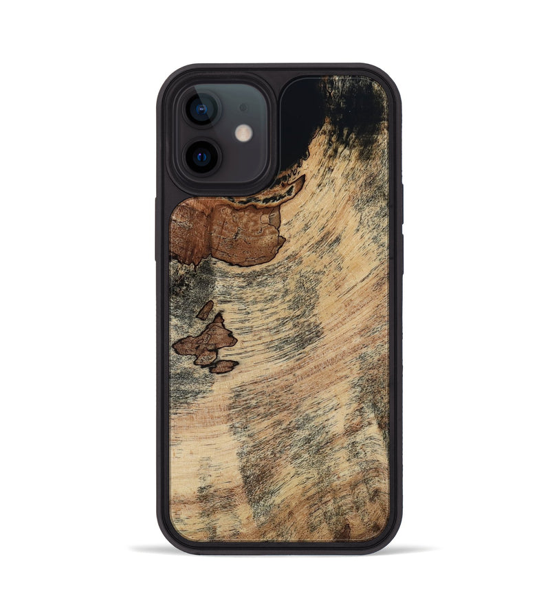 iPhone 12 Wood Phone Case - Elina (Wood Burl, 818058)