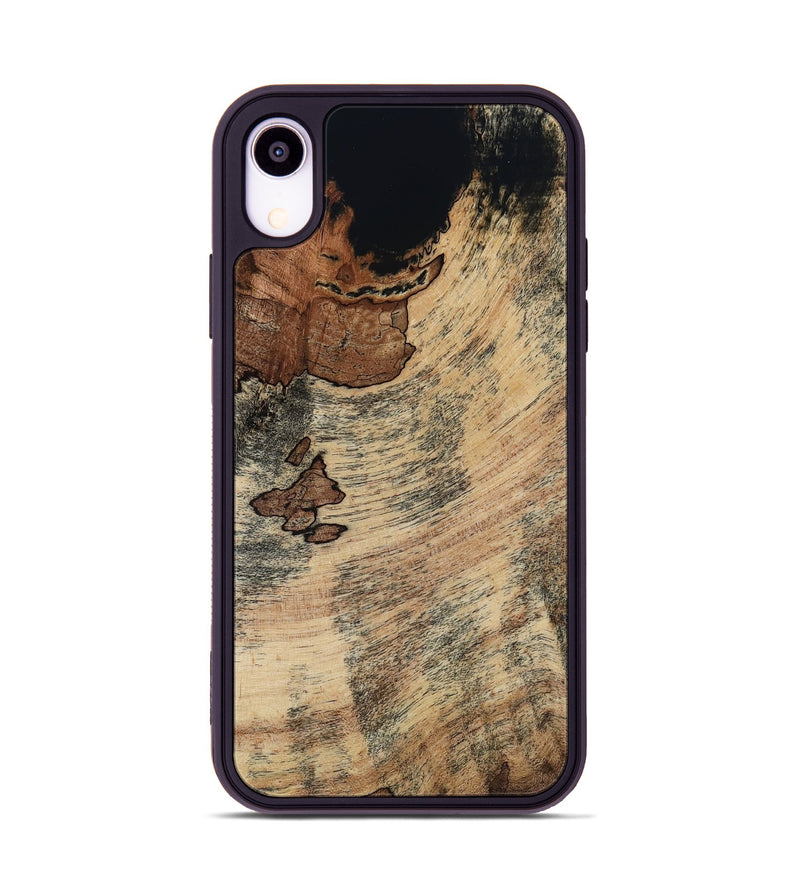 iPhone Xr Wood Phone Case - Elina (Wood Burl, 818058)
