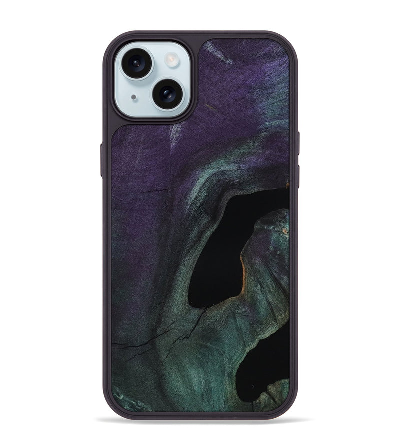 iPhone 15 Plus Wood Phone Case - Reid (Wood Burl, 818059)