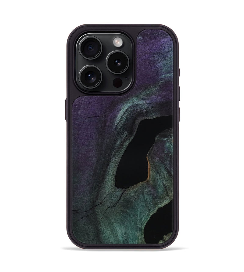 iPhone 15 Pro Wood Phone Case - Reid (Wood Burl, 818059)